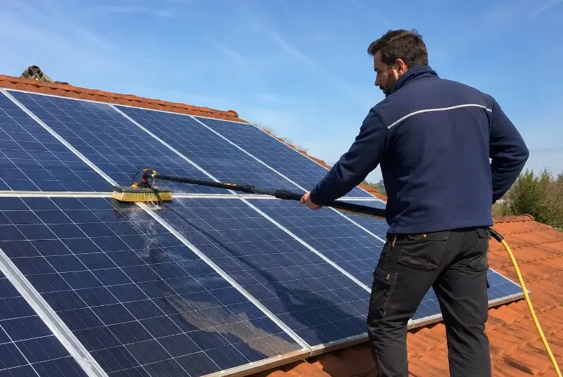 Nettoyage et entretien de panneaux solaires à Valenciennes